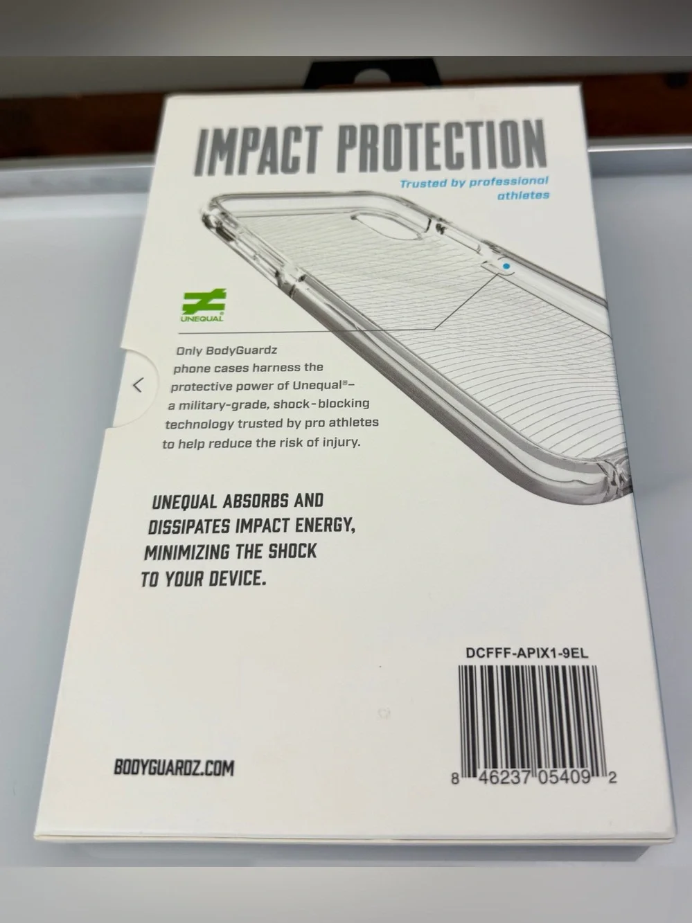 BodyGuardz Ace Fly Case – iPhone X/Xs (Clear)